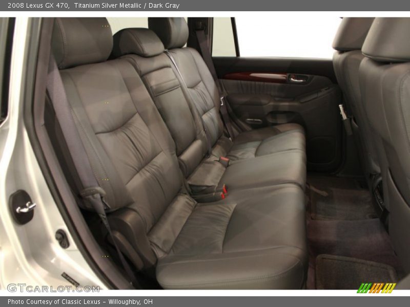 Titanium Silver Metallic / Dark Gray 2008 Lexus GX 470