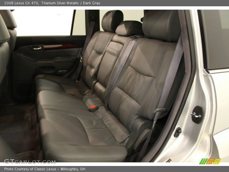 Titanium Silver Metallic / Dark Gray 2008 Lexus GX 470