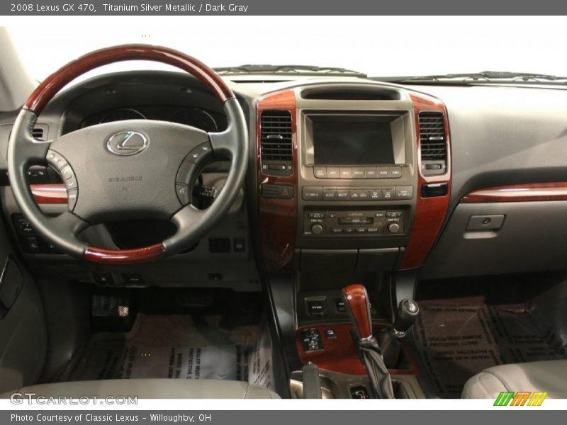 Titanium Silver Metallic / Dark Gray 2008 Lexus GX 470