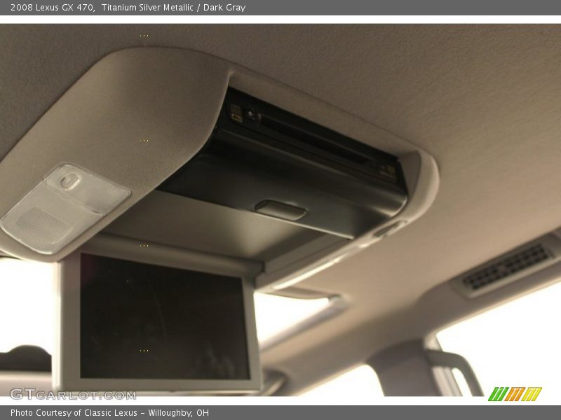 Titanium Silver Metallic / Dark Gray 2008 Lexus GX 470
