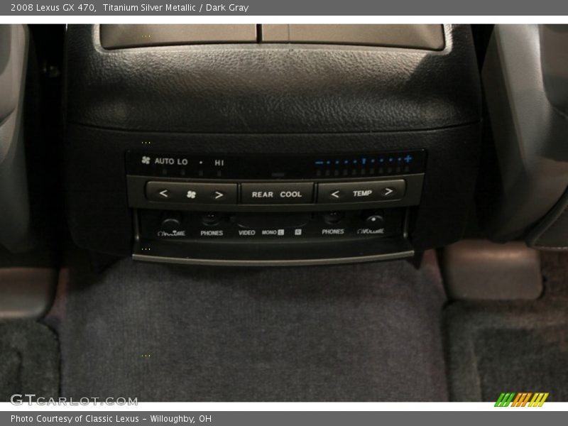 Titanium Silver Metallic / Dark Gray 2008 Lexus GX 470