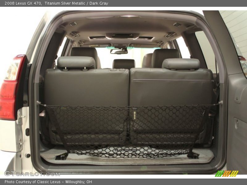 Titanium Silver Metallic / Dark Gray 2008 Lexus GX 470