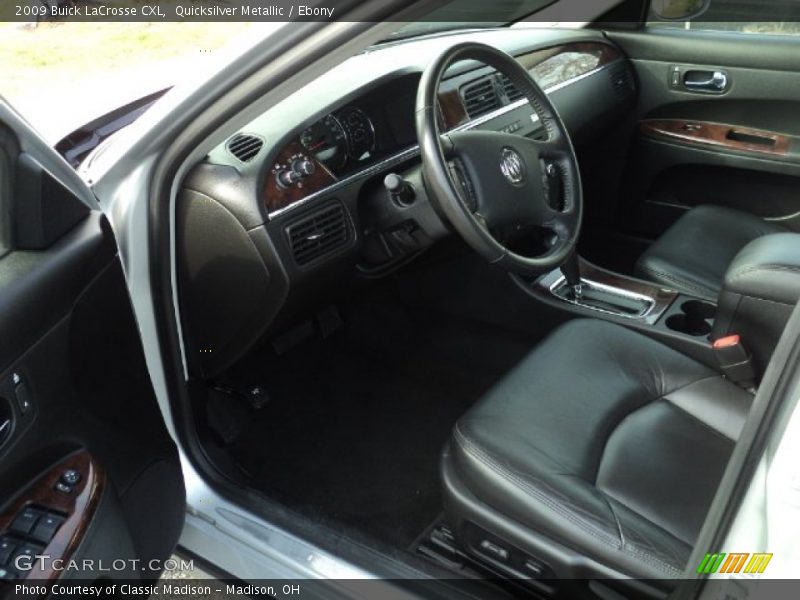 Quicksilver Metallic / Ebony 2009 Buick LaCrosse CXL