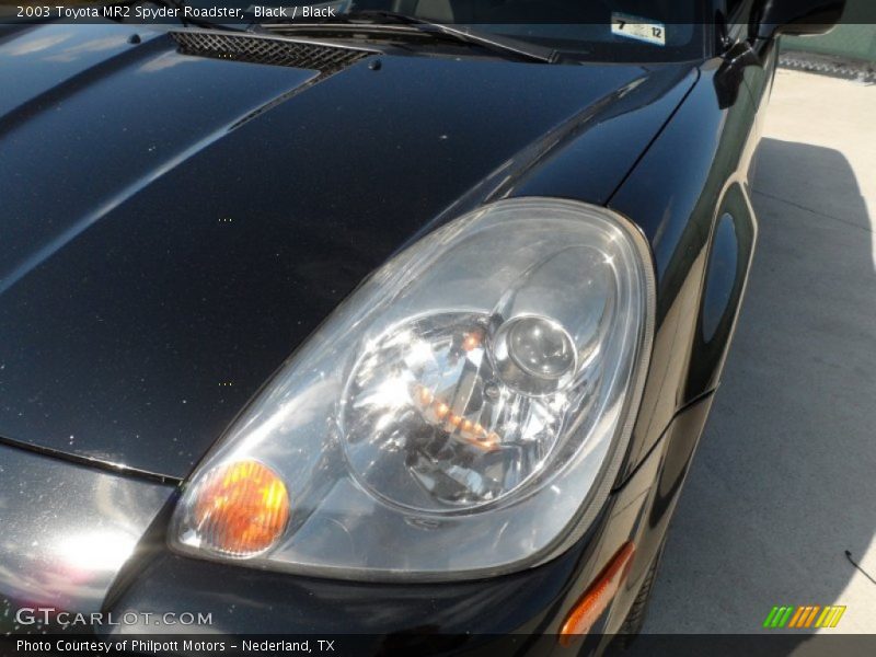 Black / Black 2003 Toyota MR2 Spyder Roadster