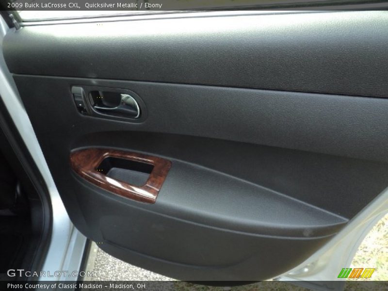 Quicksilver Metallic / Ebony 2009 Buick LaCrosse CXL