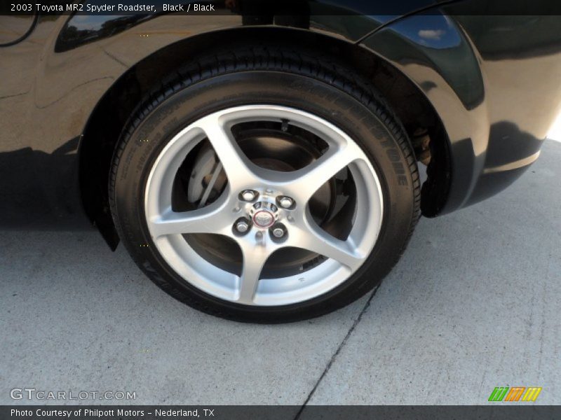 Black / Black 2003 Toyota MR2 Spyder Roadster