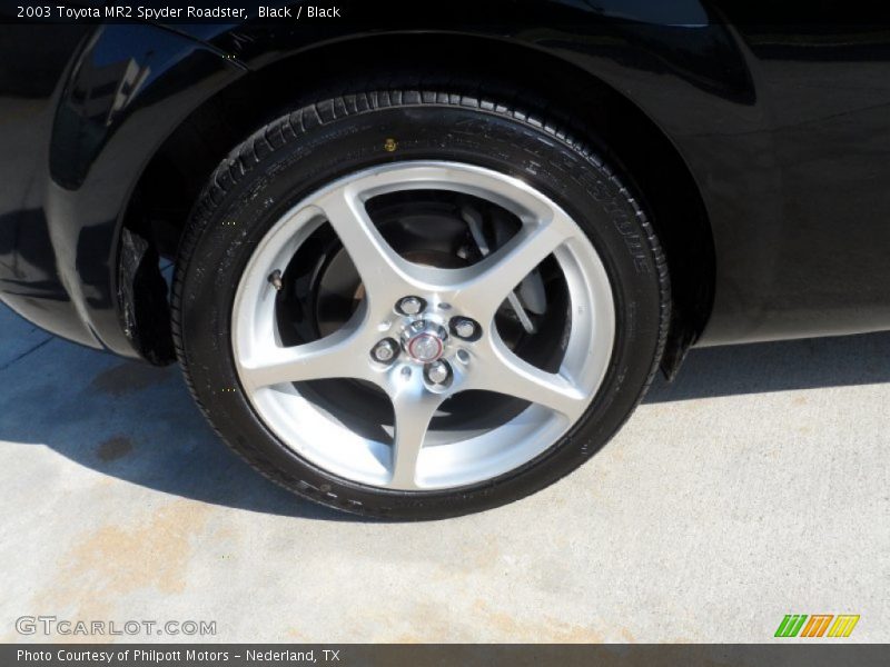 Black / Black 2003 Toyota MR2 Spyder Roadster