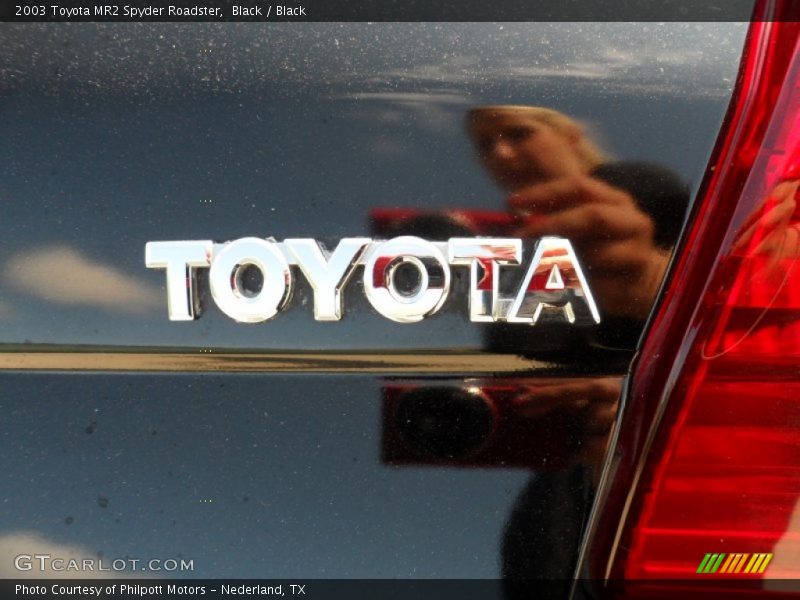 Black / Black 2003 Toyota MR2 Spyder Roadster