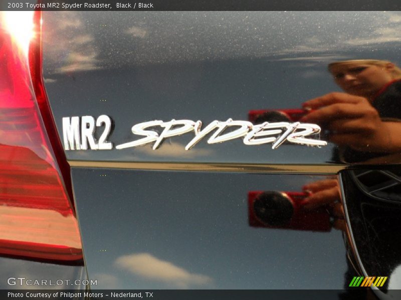Black / Black 2003 Toyota MR2 Spyder Roadster