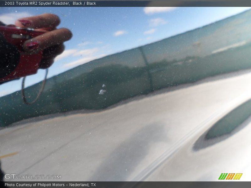 Black / Black 2003 Toyota MR2 Spyder Roadster