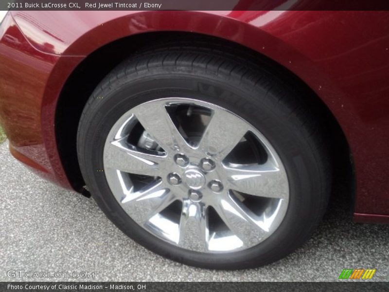 Red Jewel Tintcoat / Ebony 2011 Buick LaCrosse CXL
