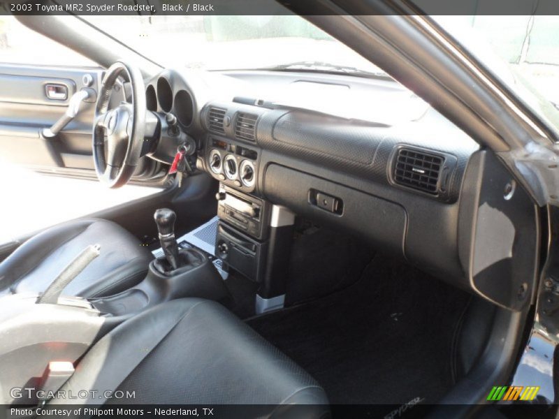 Black / Black 2003 Toyota MR2 Spyder Roadster