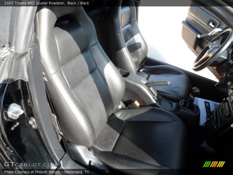 Black / Black 2003 Toyota MR2 Spyder Roadster