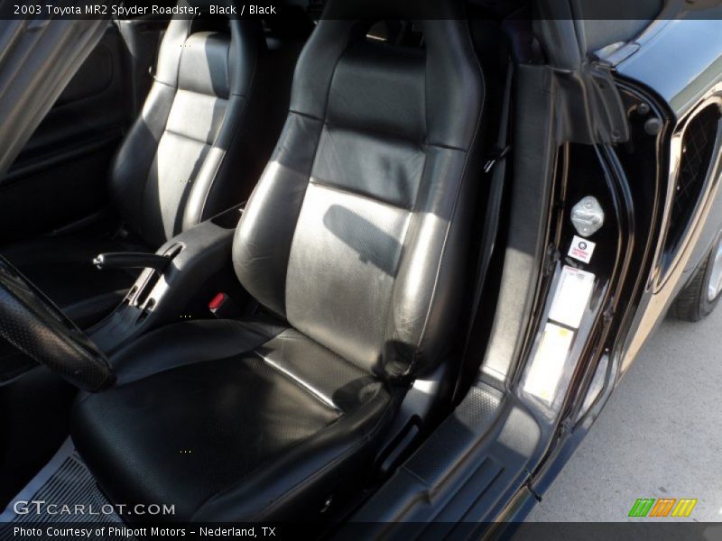 Black / Black 2003 Toyota MR2 Spyder Roadster