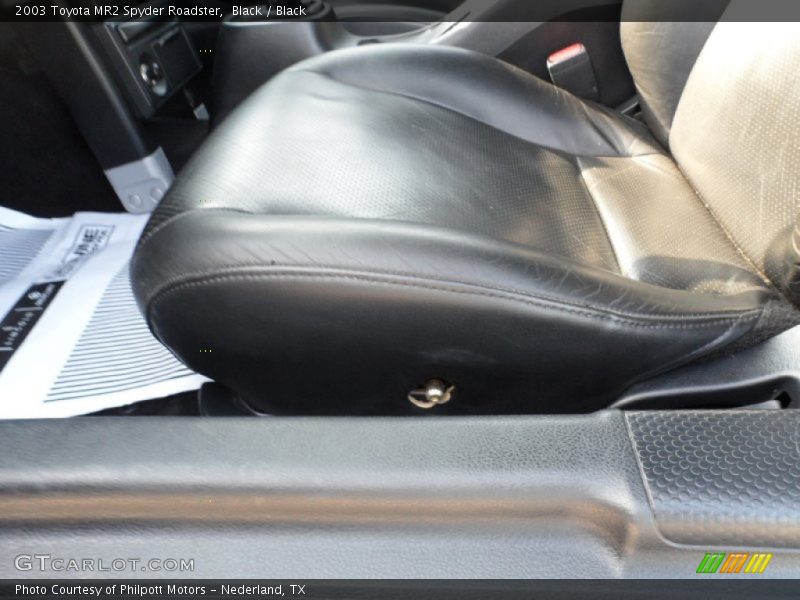 Black / Black 2003 Toyota MR2 Spyder Roadster