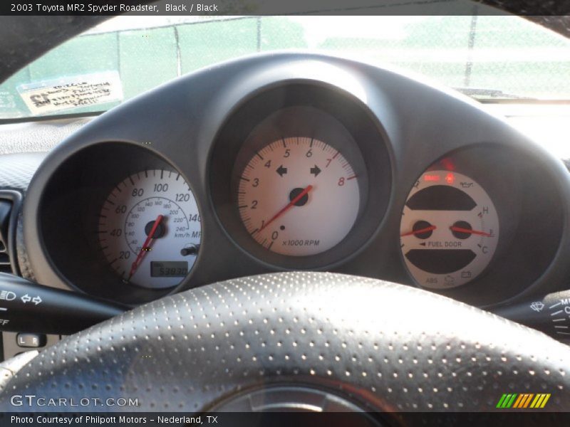 Black / Black 2003 Toyota MR2 Spyder Roadster