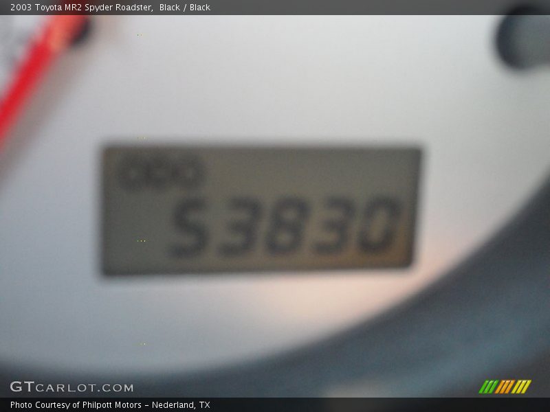 Black / Black 2003 Toyota MR2 Spyder Roadster