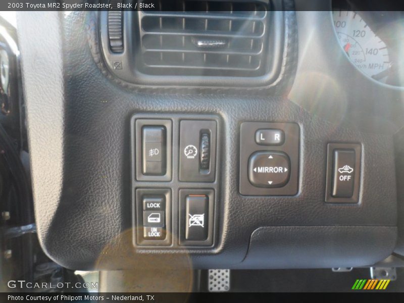Black / Black 2003 Toyota MR2 Spyder Roadster