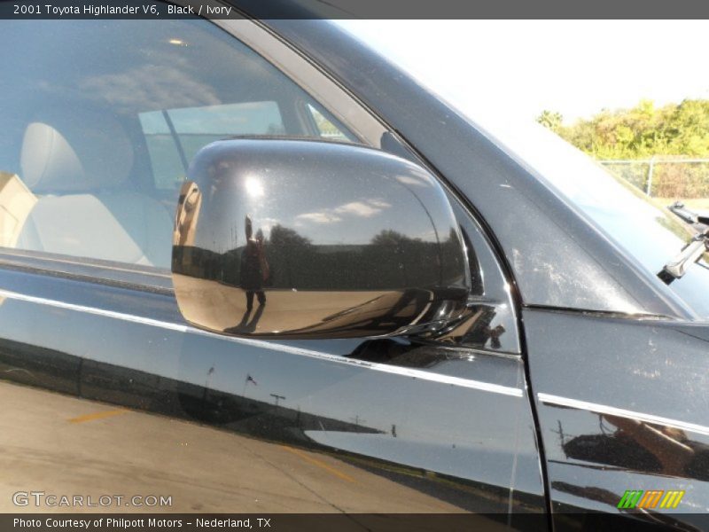 Black / Ivory 2001 Toyota Highlander V6