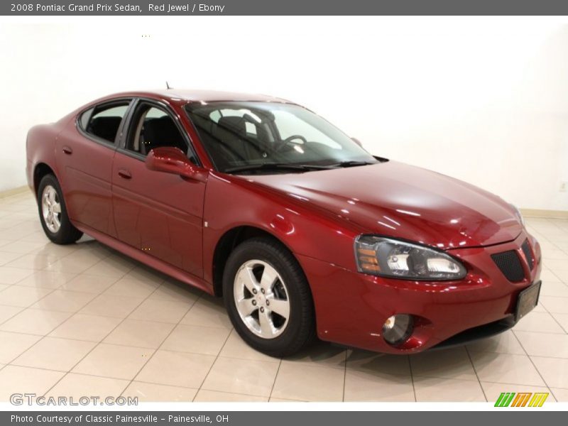 Red Jewel / Ebony 2008 Pontiac Grand Prix Sedan