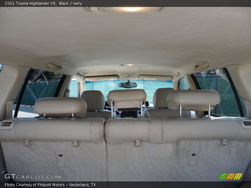 Black / Ivory 2001 Toyota Highlander V6