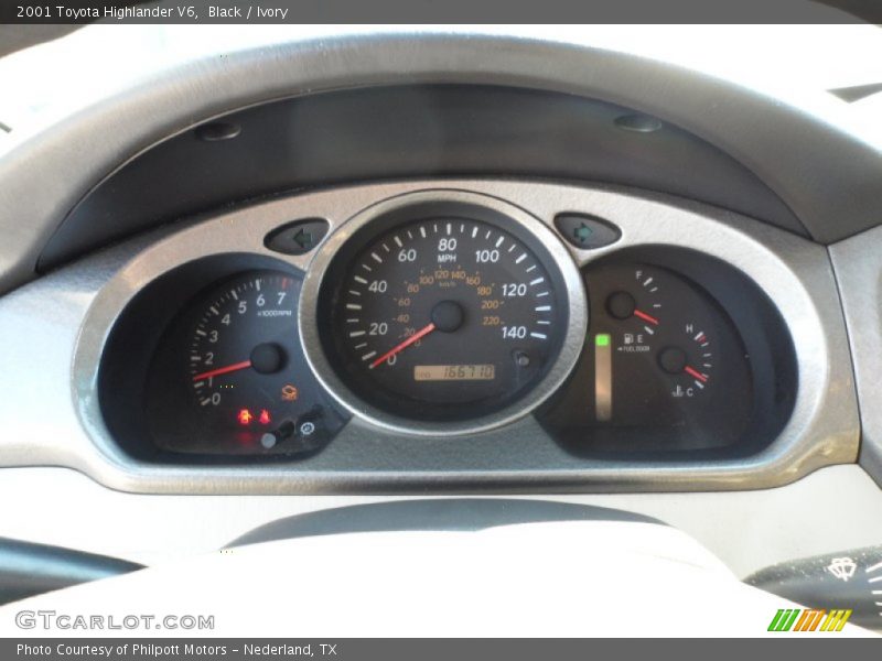  2001 Highlander V6 V6 Gauges