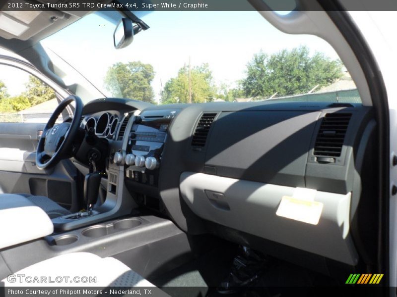 Super White / Graphite 2012 Toyota Tundra SR5 TRD CrewMax 4x4