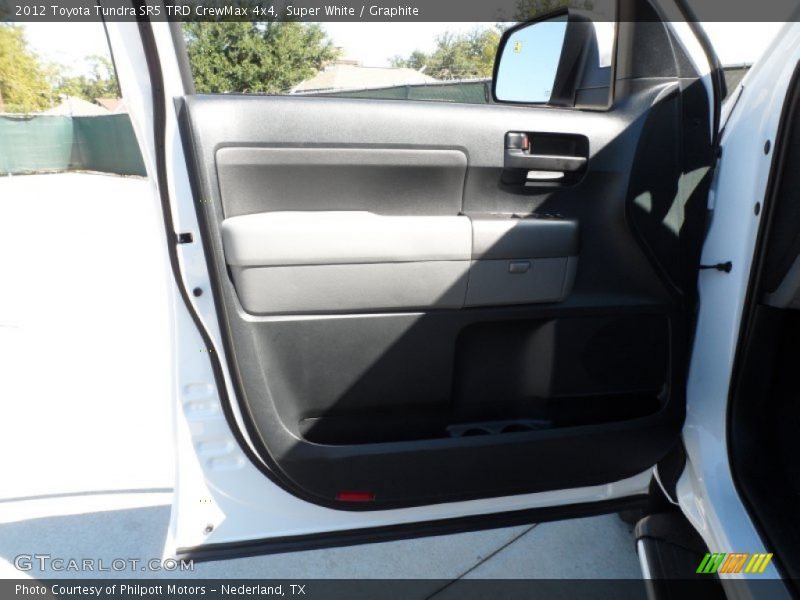 Super White / Graphite 2012 Toyota Tundra SR5 TRD CrewMax 4x4