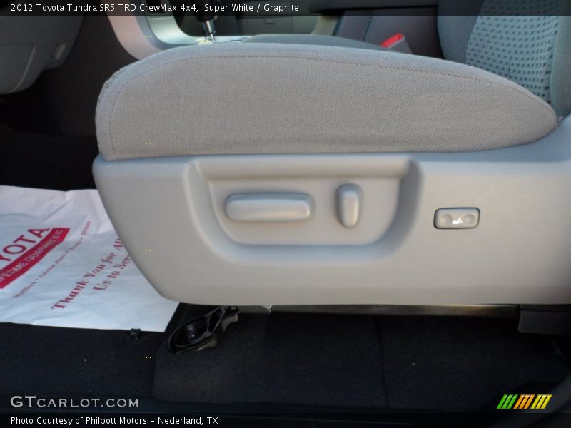 Super White / Graphite 2012 Toyota Tundra SR5 TRD CrewMax 4x4