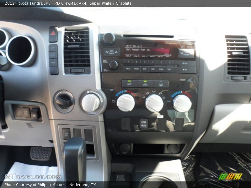 Super White / Graphite 2012 Toyota Tundra SR5 TRD CrewMax 4x4