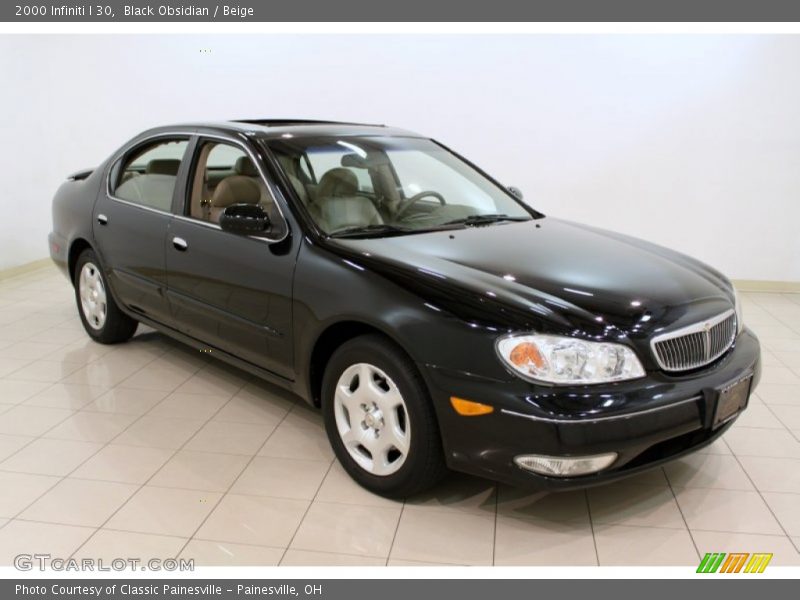 Black Obsidian / Beige 2000 Infiniti I 30