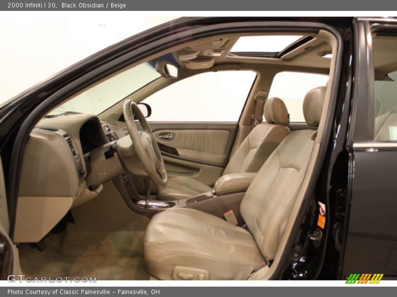 Black Obsidian / Beige 2000 Infiniti I 30