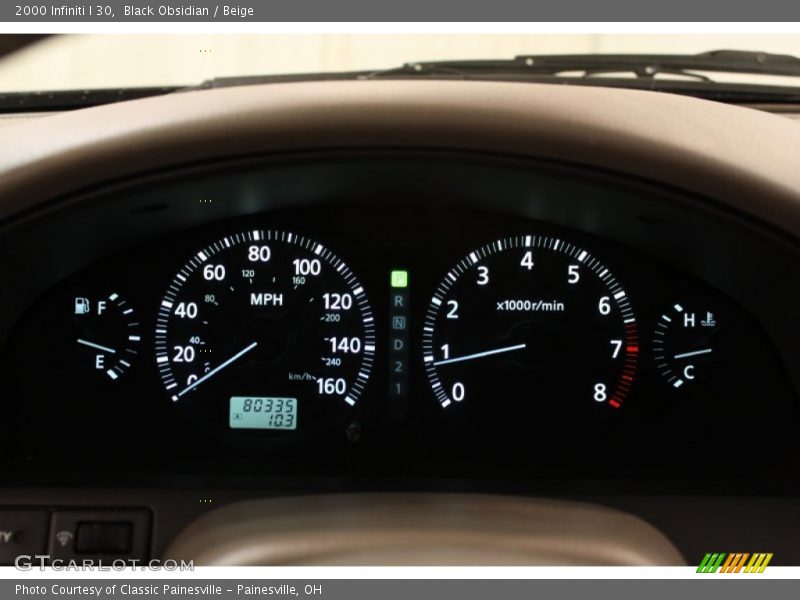 Black Obsidian / Beige 2000 Infiniti I 30