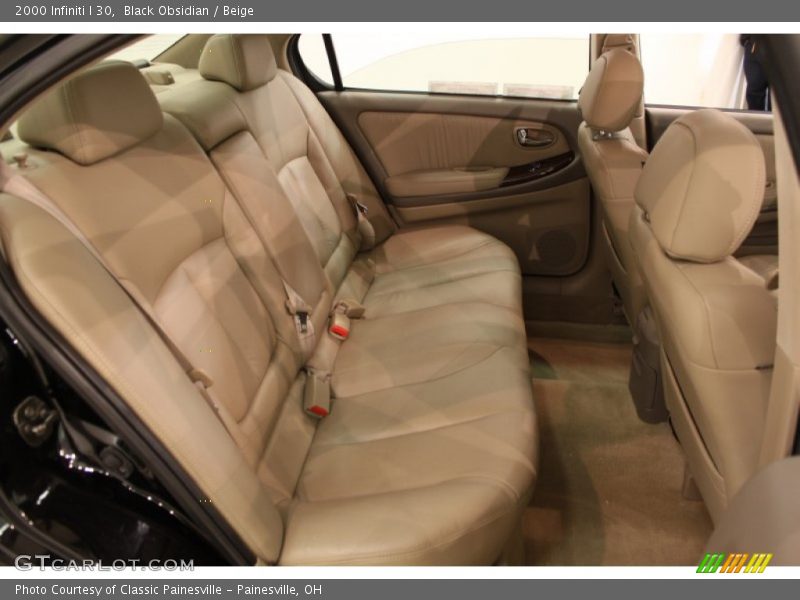 Black Obsidian / Beige 2000 Infiniti I 30