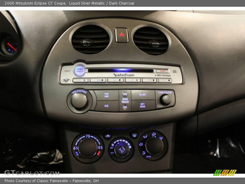 Controls of 2006 Eclipse GT Coupe