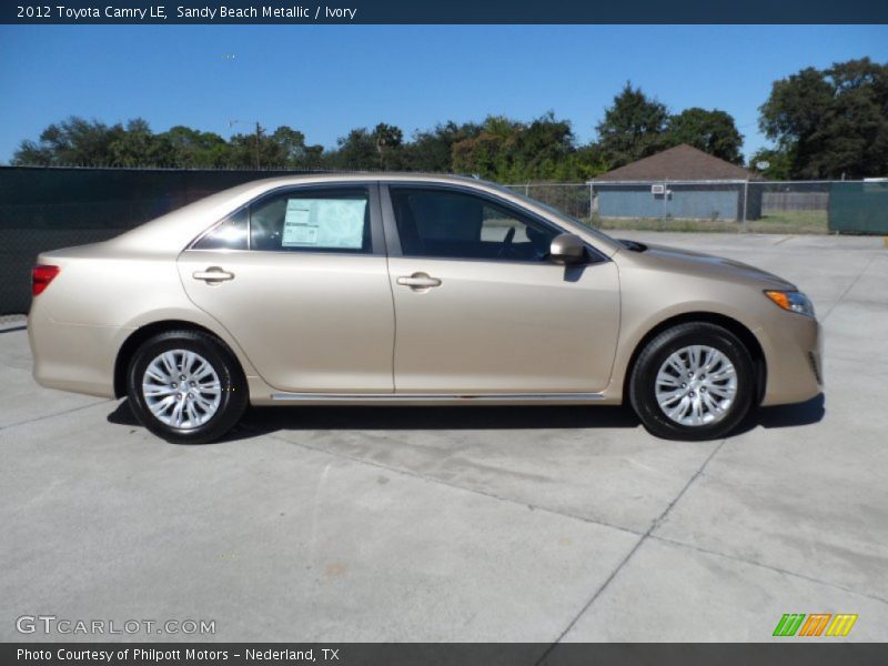  2012 Camry LE Sandy Beach Metallic