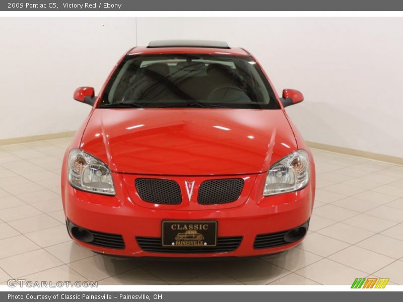 Victory Red / Ebony 2009 Pontiac G5