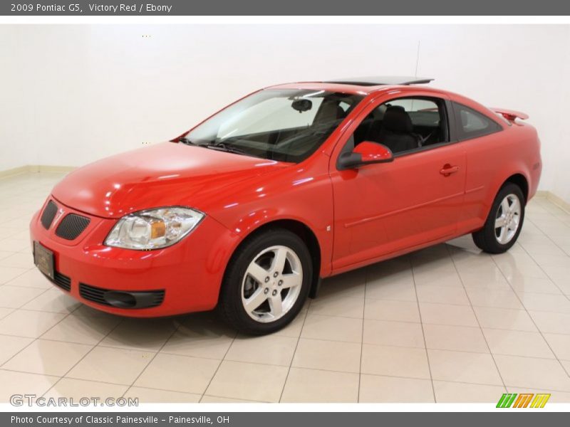 Victory Red / Ebony 2009 Pontiac G5
