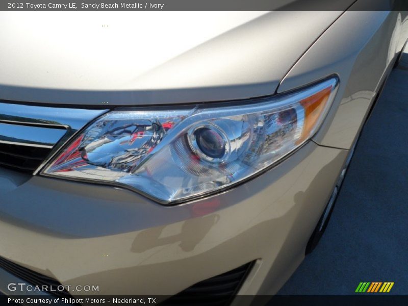 Sandy Beach Metallic / Ivory 2012 Toyota Camry LE