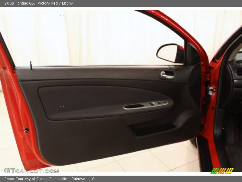 Victory Red / Ebony 2009 Pontiac G5