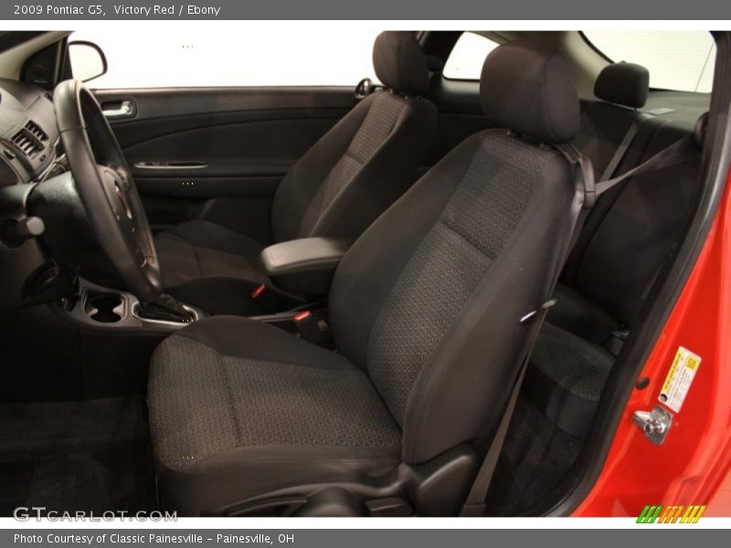 Victory Red / Ebony 2009 Pontiac G5