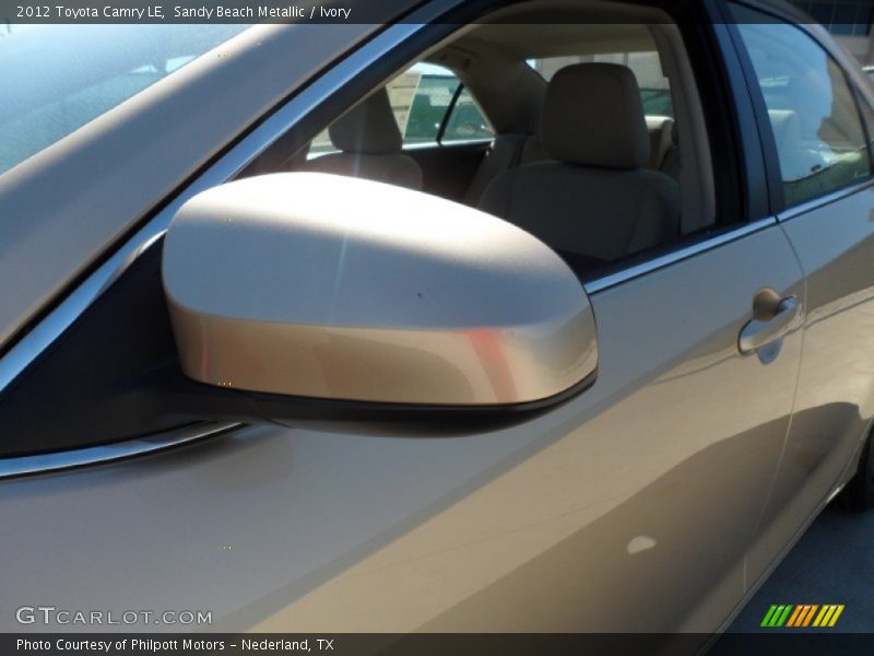 Sandy Beach Metallic / Ivory 2012 Toyota Camry LE