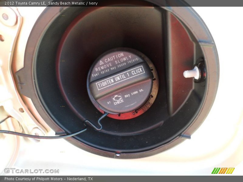 Sandy Beach Metallic / Ivory 2012 Toyota Camry LE