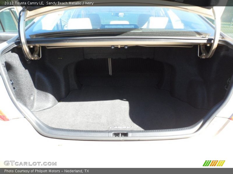 Sandy Beach Metallic / Ivory 2012 Toyota Camry LE