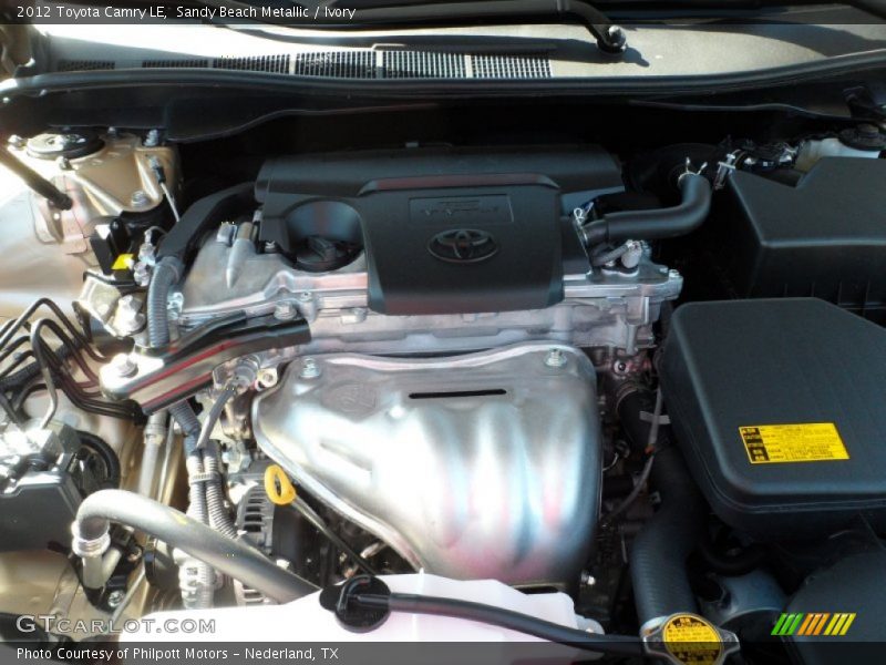  2012 Camry LE Engine - 2.5 Liter DOHC 16-Valve Dual VVT-i 4 Cylinder