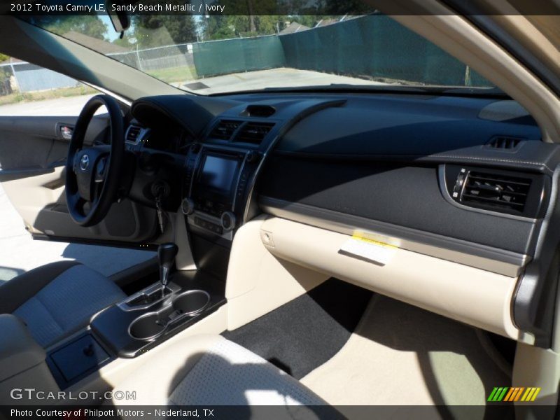 Sandy Beach Metallic / Ivory 2012 Toyota Camry LE