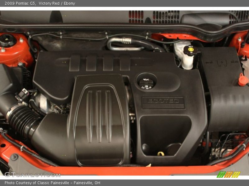 Victory Red / Ebony 2009 Pontiac G5