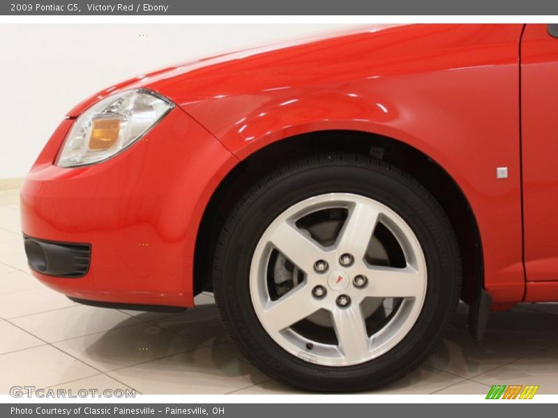 Victory Red / Ebony 2009 Pontiac G5
