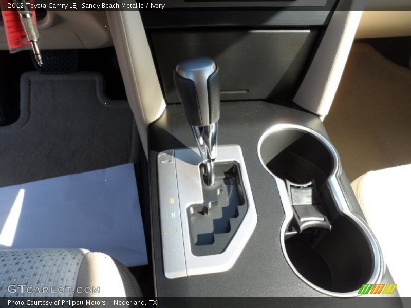  2012 Camry LE 6 Speed ECT-i Automatic Shifter