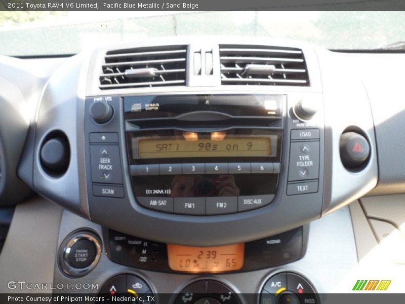 Audio System of 2011 RAV4 V6 Limited